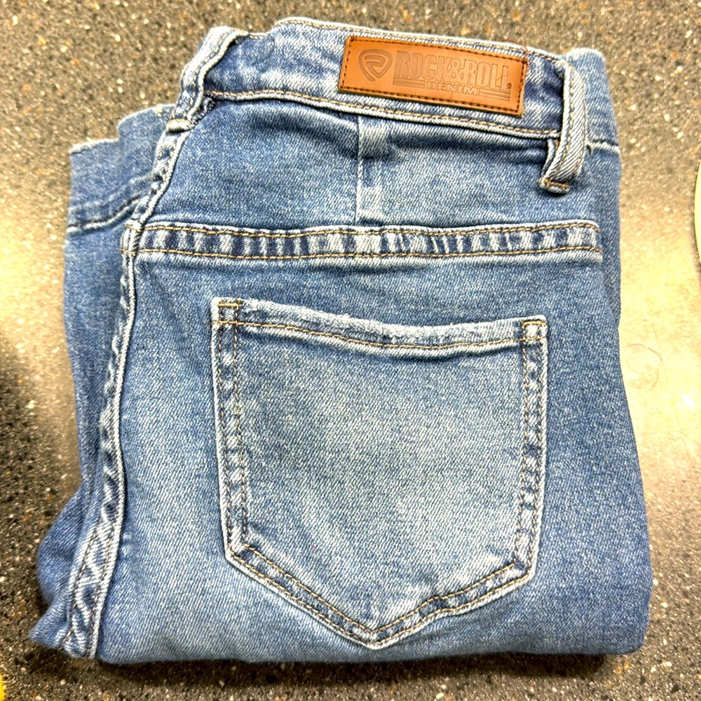 Rock & Roll Denim high rise trousers W 26 L 34